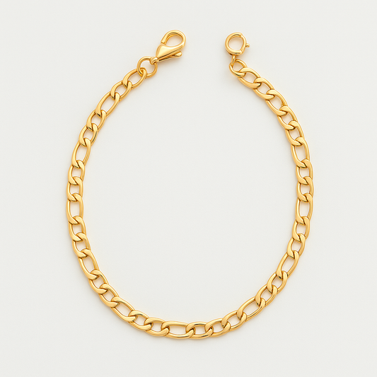 Pulsera cubana 18K