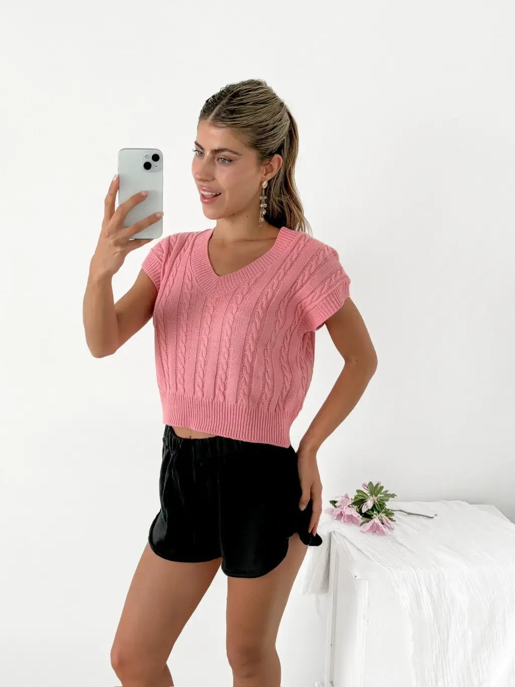 Chaleco Crop TOP - Oferta 2x1